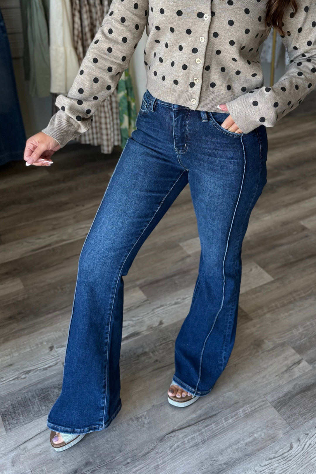 Sharpline Flare Jeans