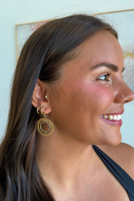 Eclipse Drop Earrings