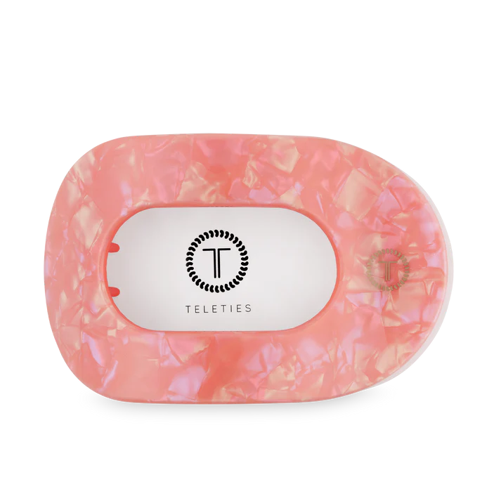 Teleties Dreamsicle Flat Round Hair Clip