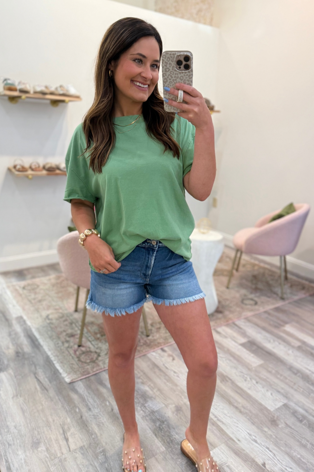 All Summer Long Denim Shorts