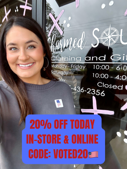 20% OFF TODAY! Code: VOTED20