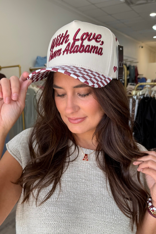 Alabama Love Letter Hat