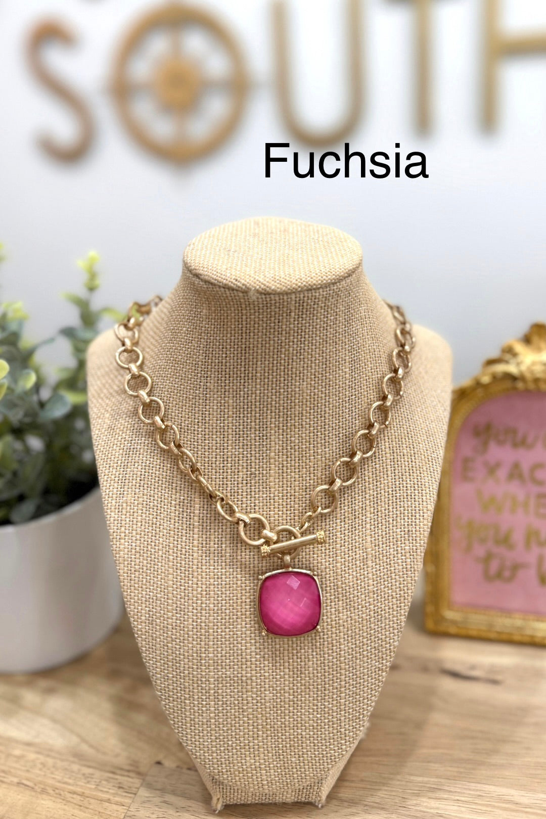 Luxe Latch Necklace