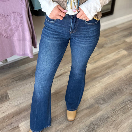 FlexSculpt Tummy Control Flare Jeans