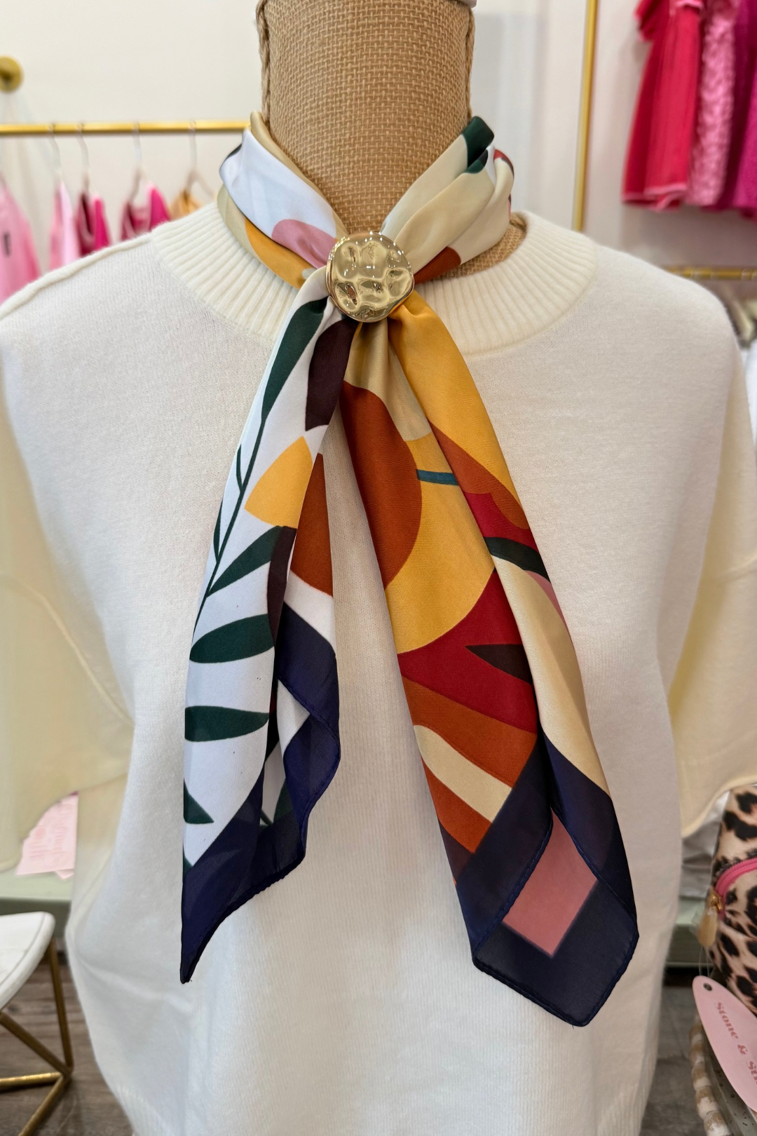 The Luxe Scarf Necklace