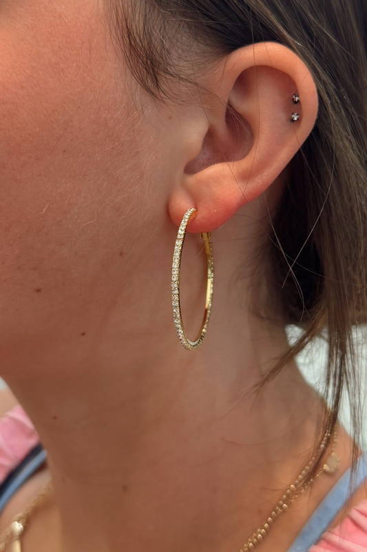 Luxe Flash Hoops