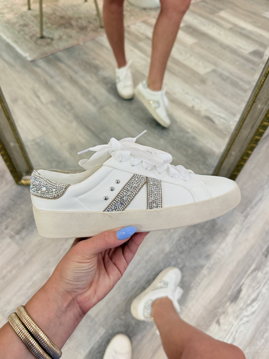 No Chaser Rhinestone Sneaker