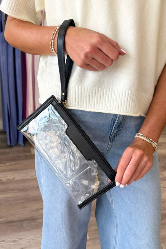 Clearly Essential Wristlet