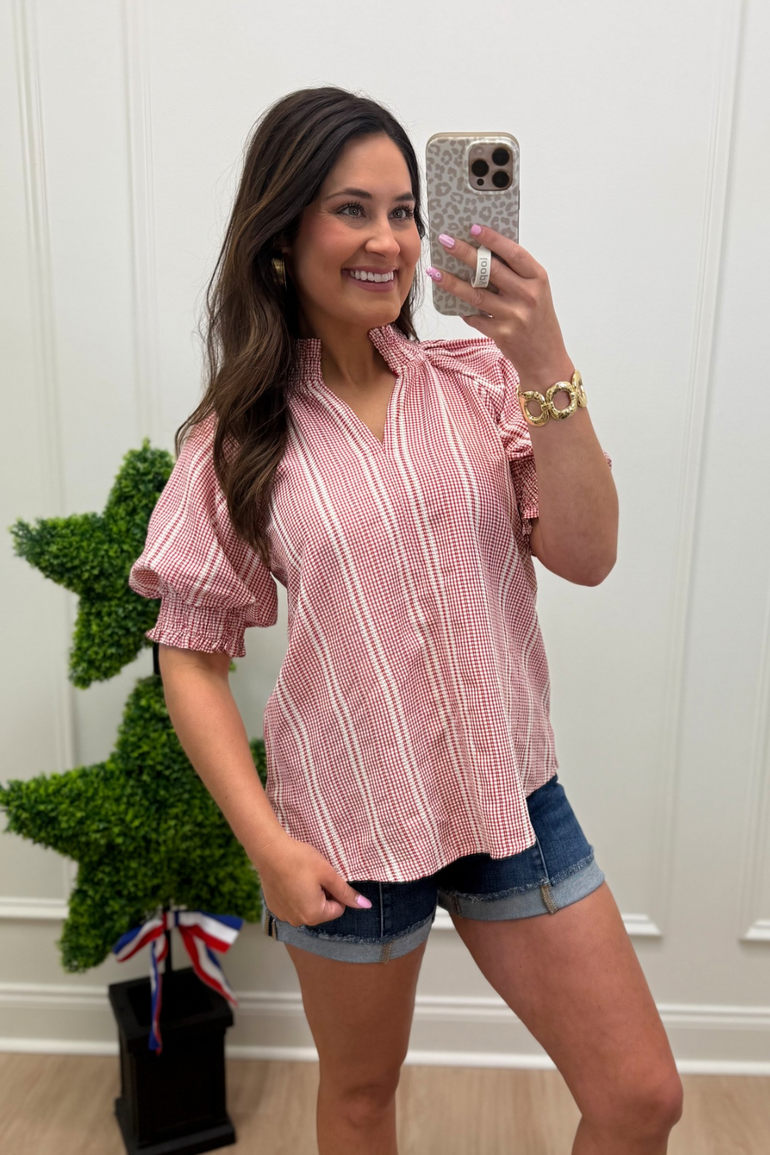Daisy Mae Embroidered Top