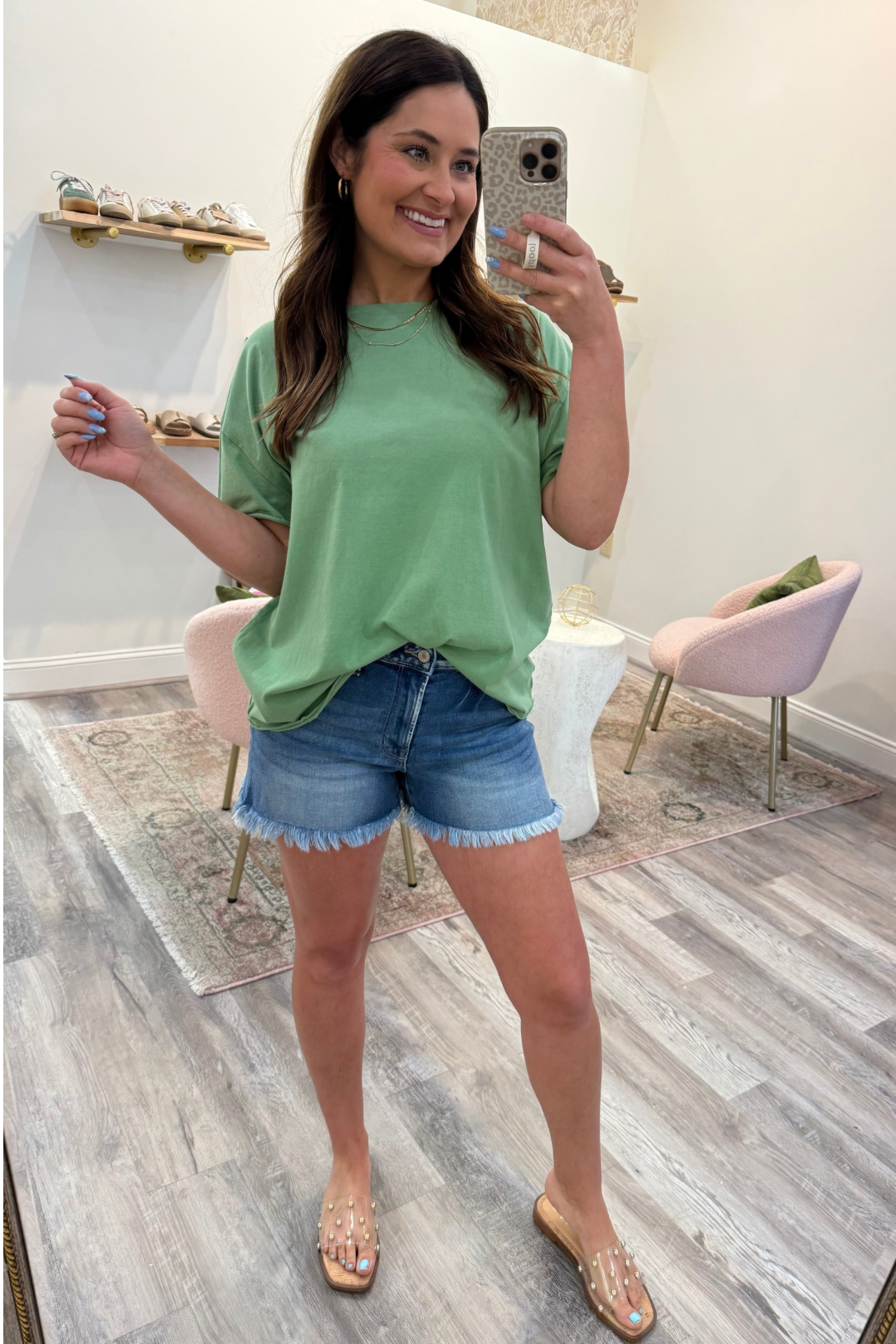 All Summer Long Denim Shorts