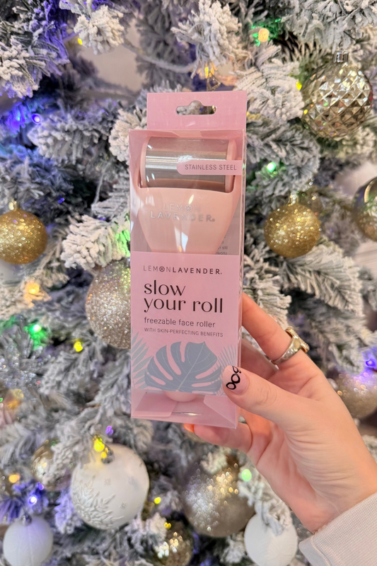 Lemon Lavender Slow Your Roll Freezable Face Roller Massager