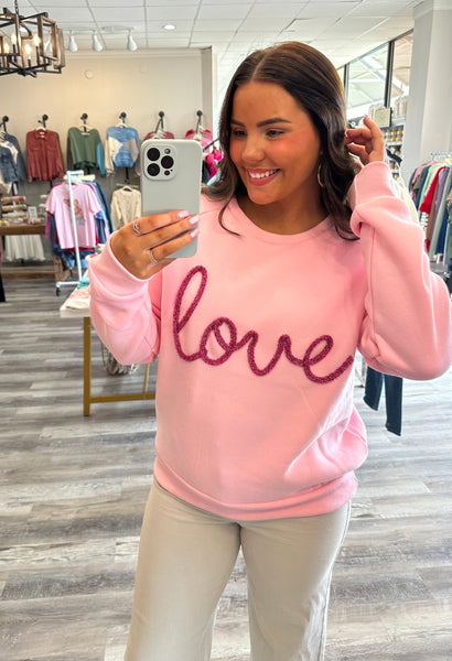 Love To Sparkle Sweatshirt  **Final Sale**