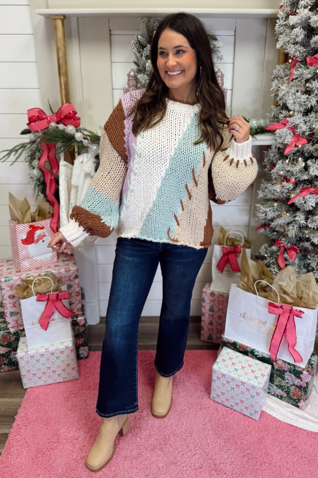 Color Rush Chunky Sweater
