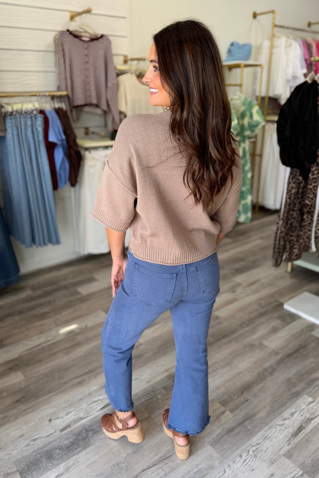 Relaxed Charm Sweater Top