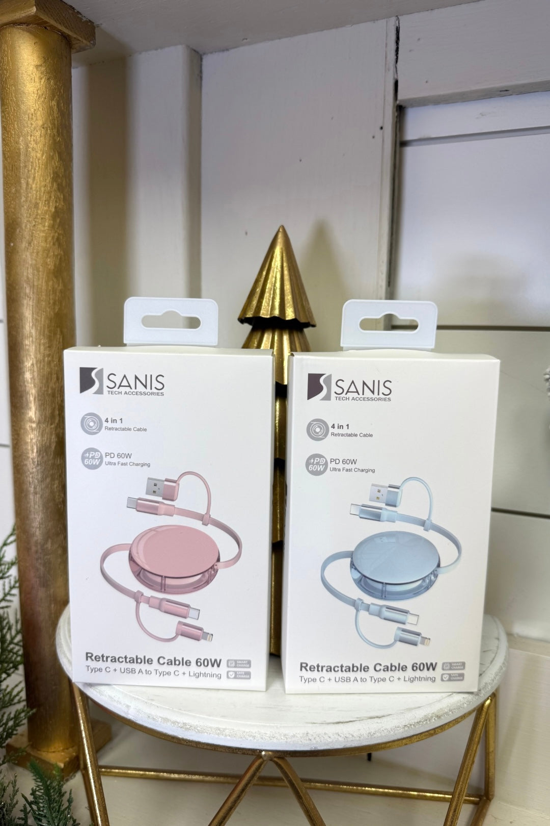 Sanis Retractable Cable 60W