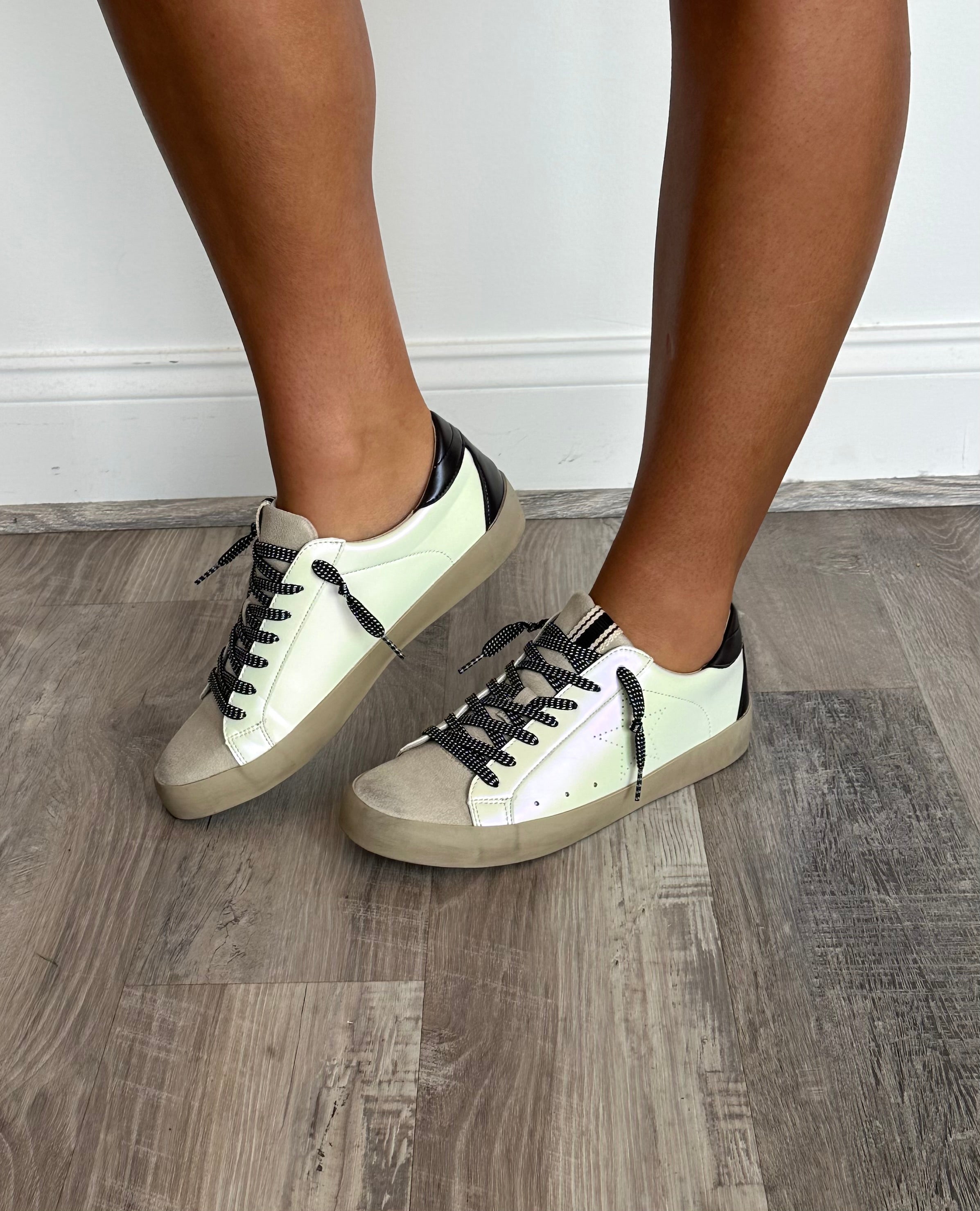 Mia Metallic Sneaker