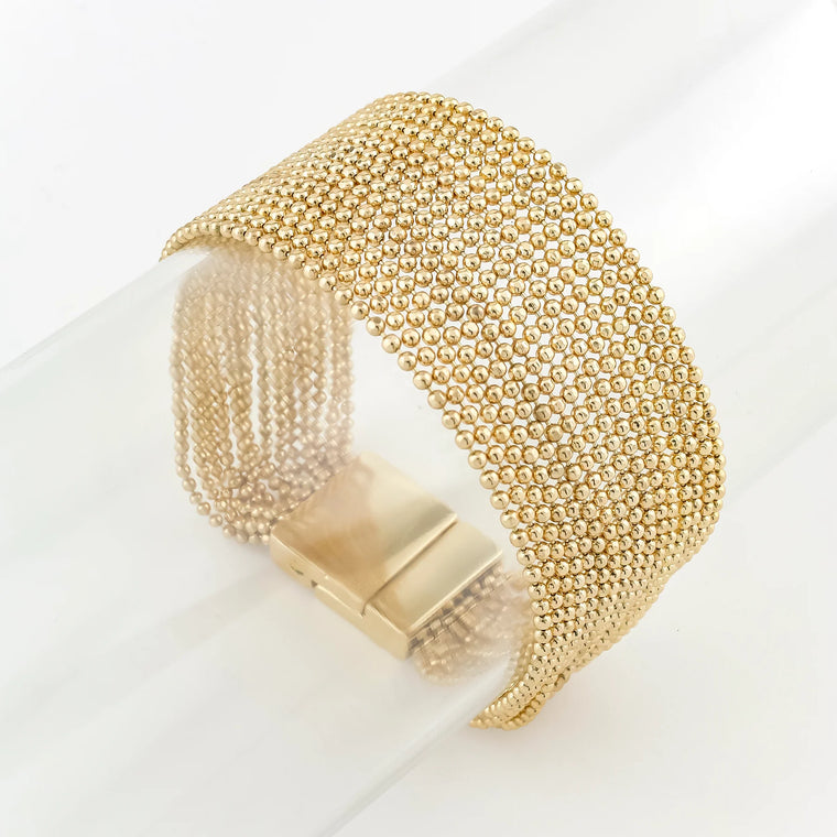 Erimish Everly Cuff Gold Bracelet