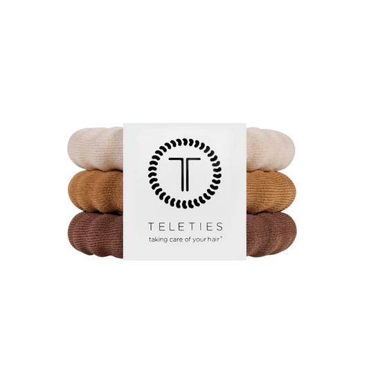 Teleties Espresso Yourself Nylon Hair Ties