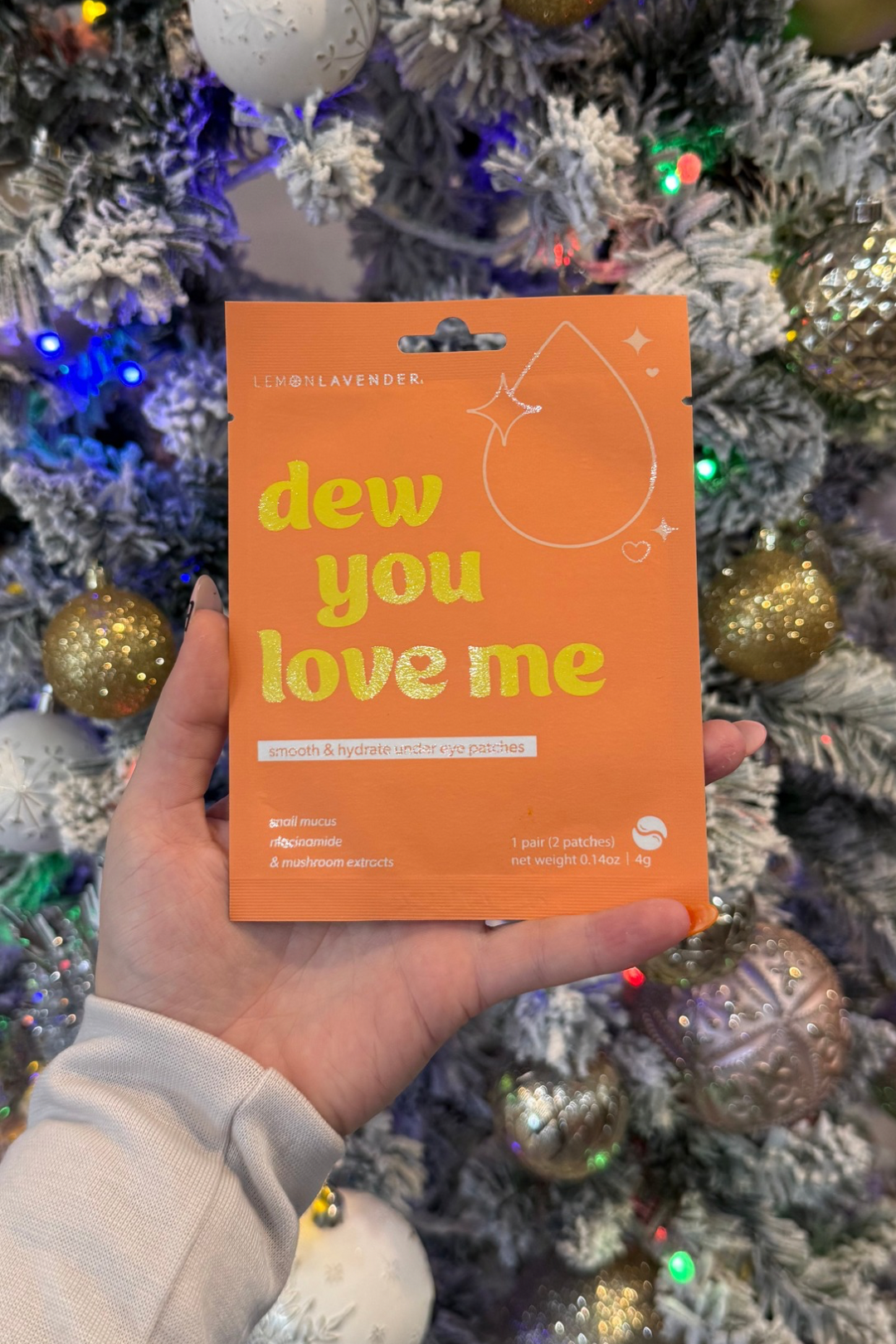 Lemon Lavender Eye Candy Foil Under Eye Patches