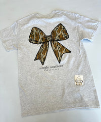 Simply Southern Camo Bow Tee