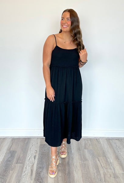 Midnight Gauze Maxi  **Final Sale**