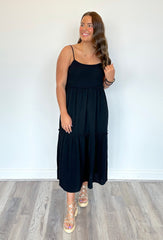 Midnight Gauze Maxi  **Final Sale**