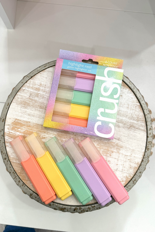 Crush Highlight Reel Glitter Highlighter Set