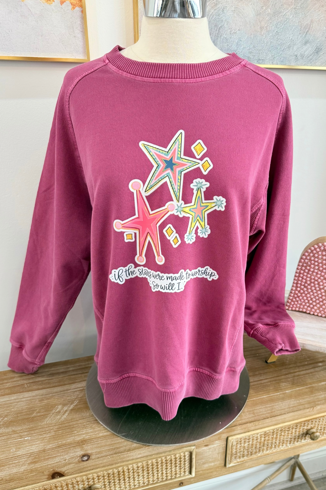 If The Stars Were Made to Worship Sweatshirt