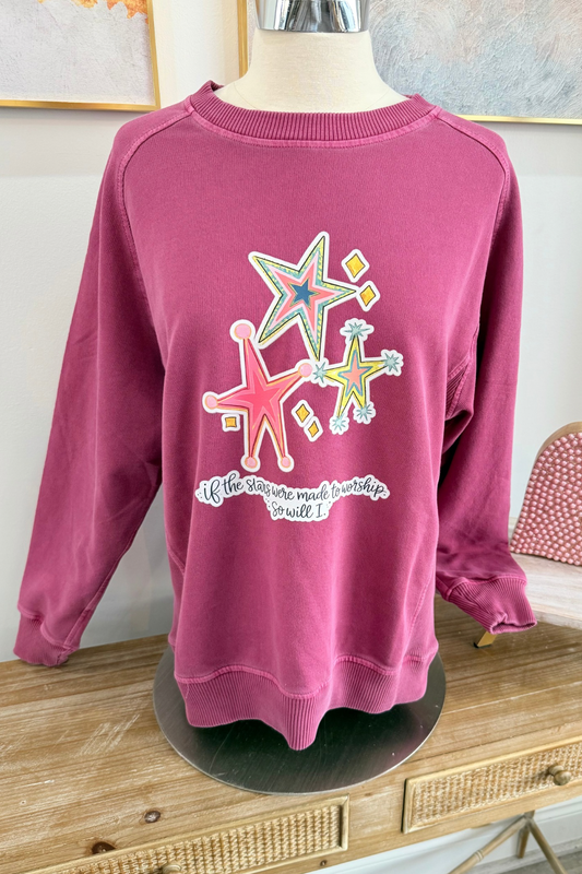 If The Stars Were Made to Worship Sweatshirt