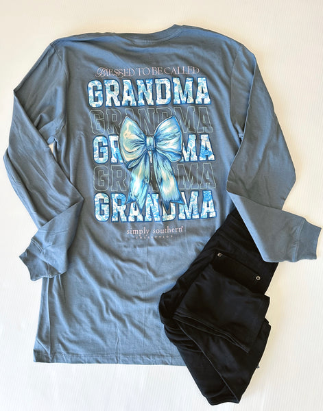 Simply Southern Grandma Long Sleeve Tee