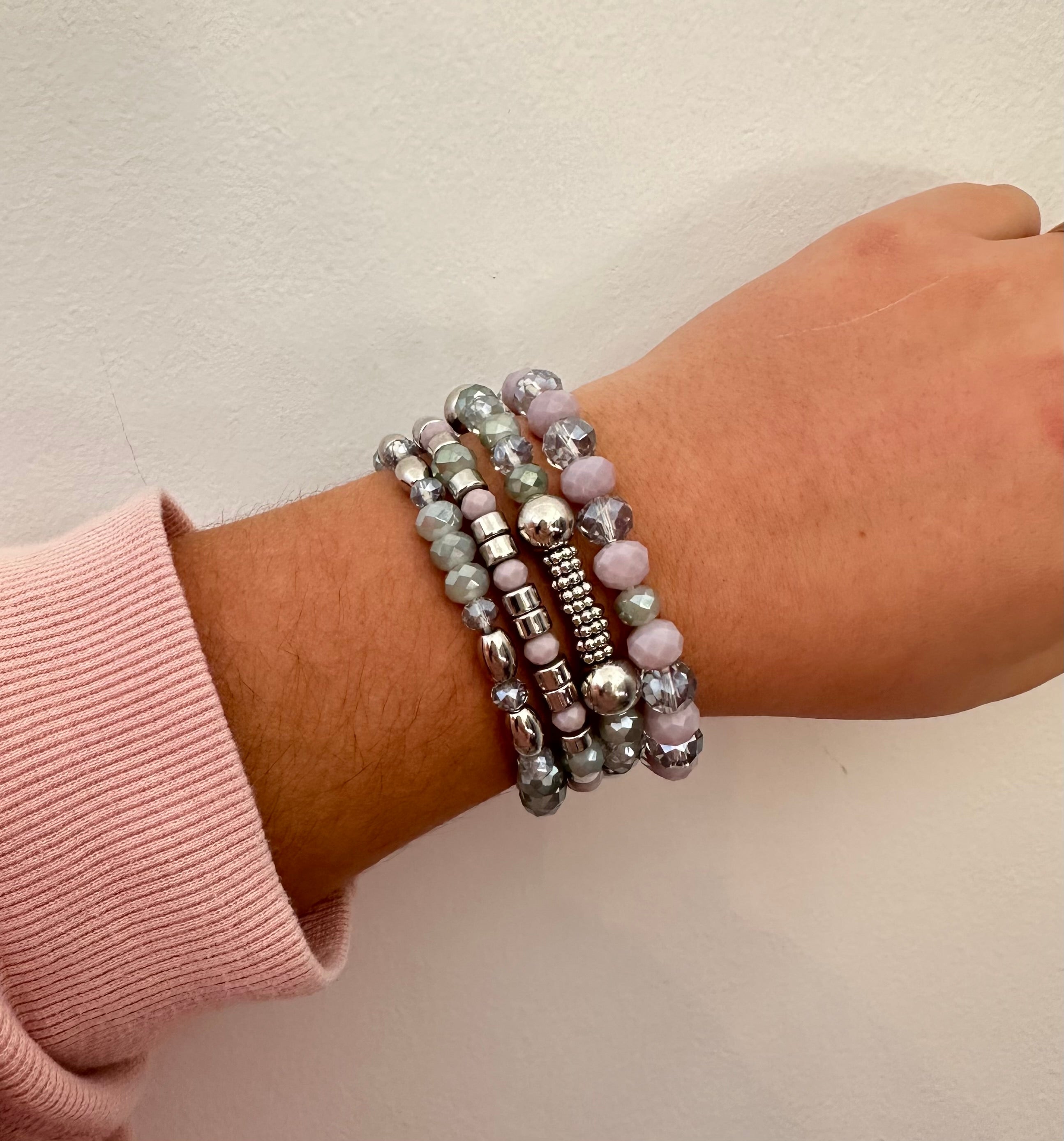 Grey Skies Bracelet Set