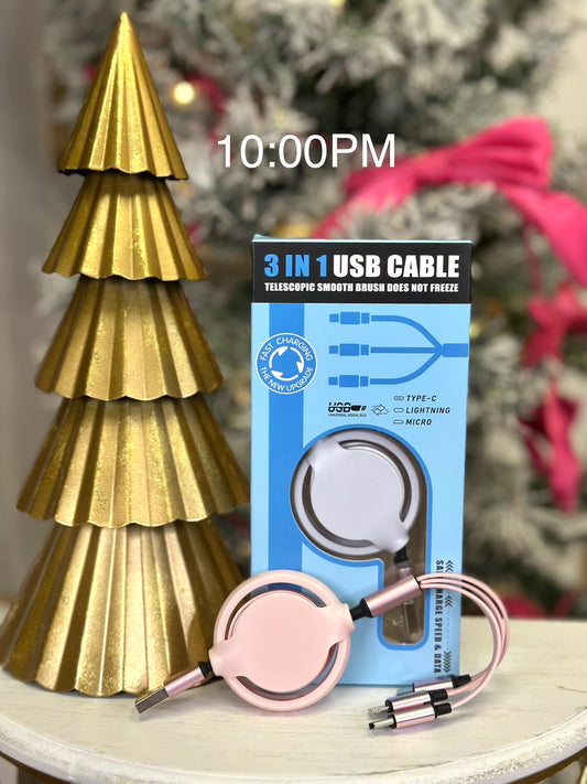 3 in 1 Fast Charging Cable