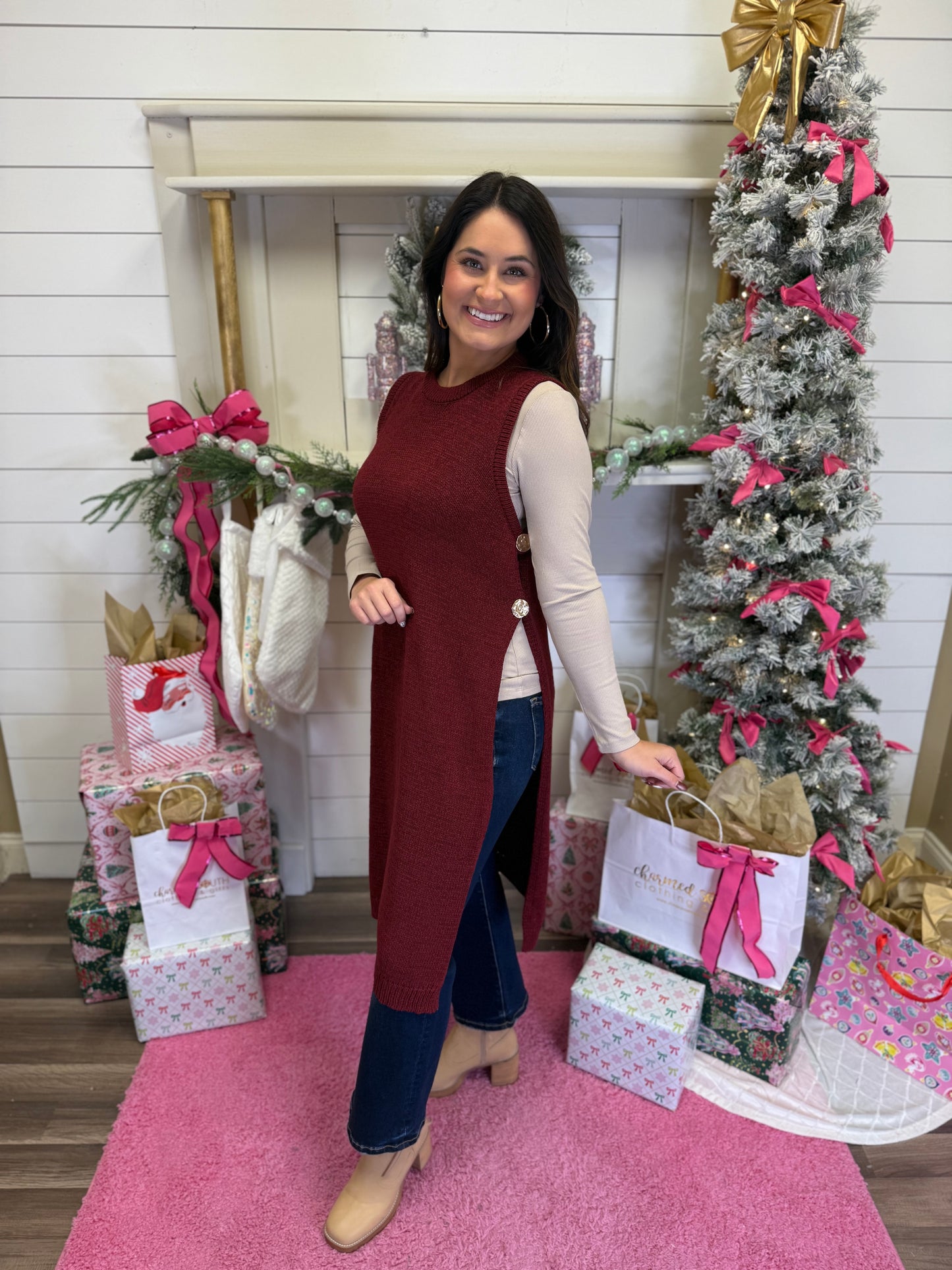 Modern Flair Longline Sweater