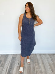 On The Go Midi Dress  **Final Sale**