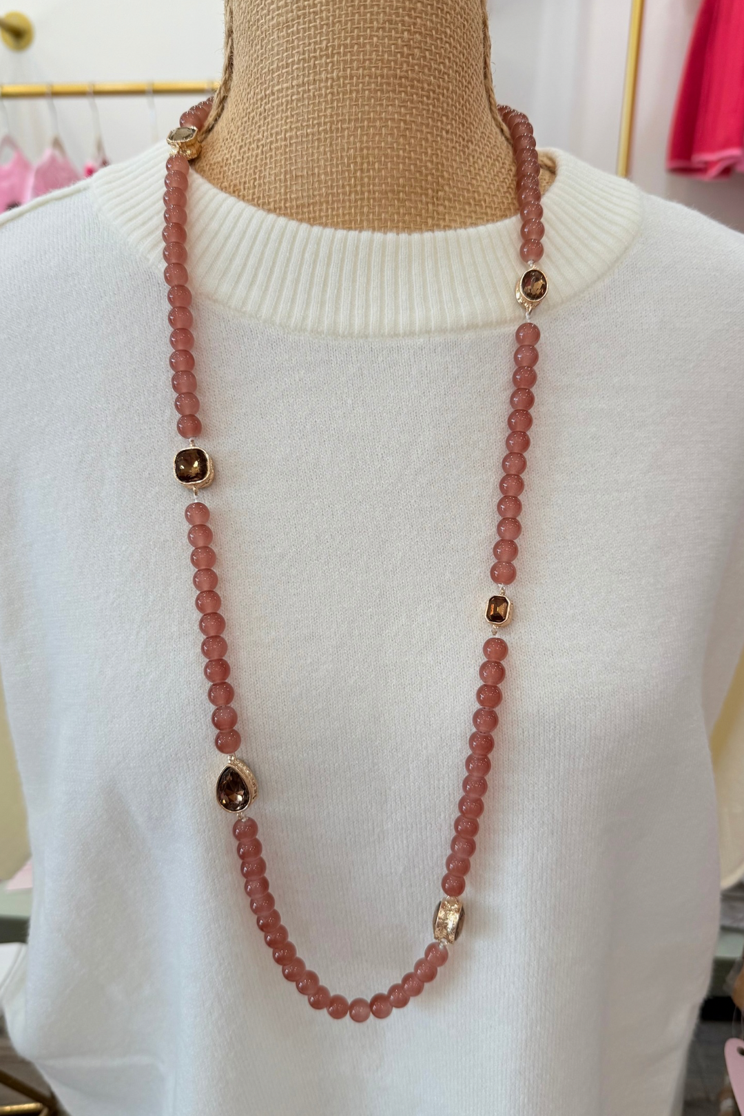 The Luxe Long Strand Necklace