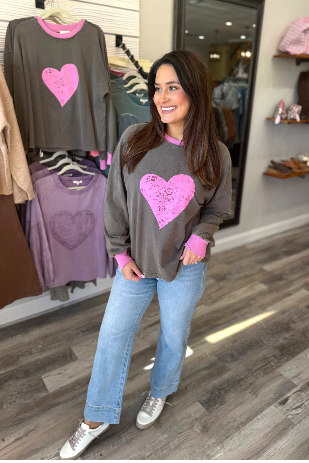 Heart Pop Pullover *Final Sale*