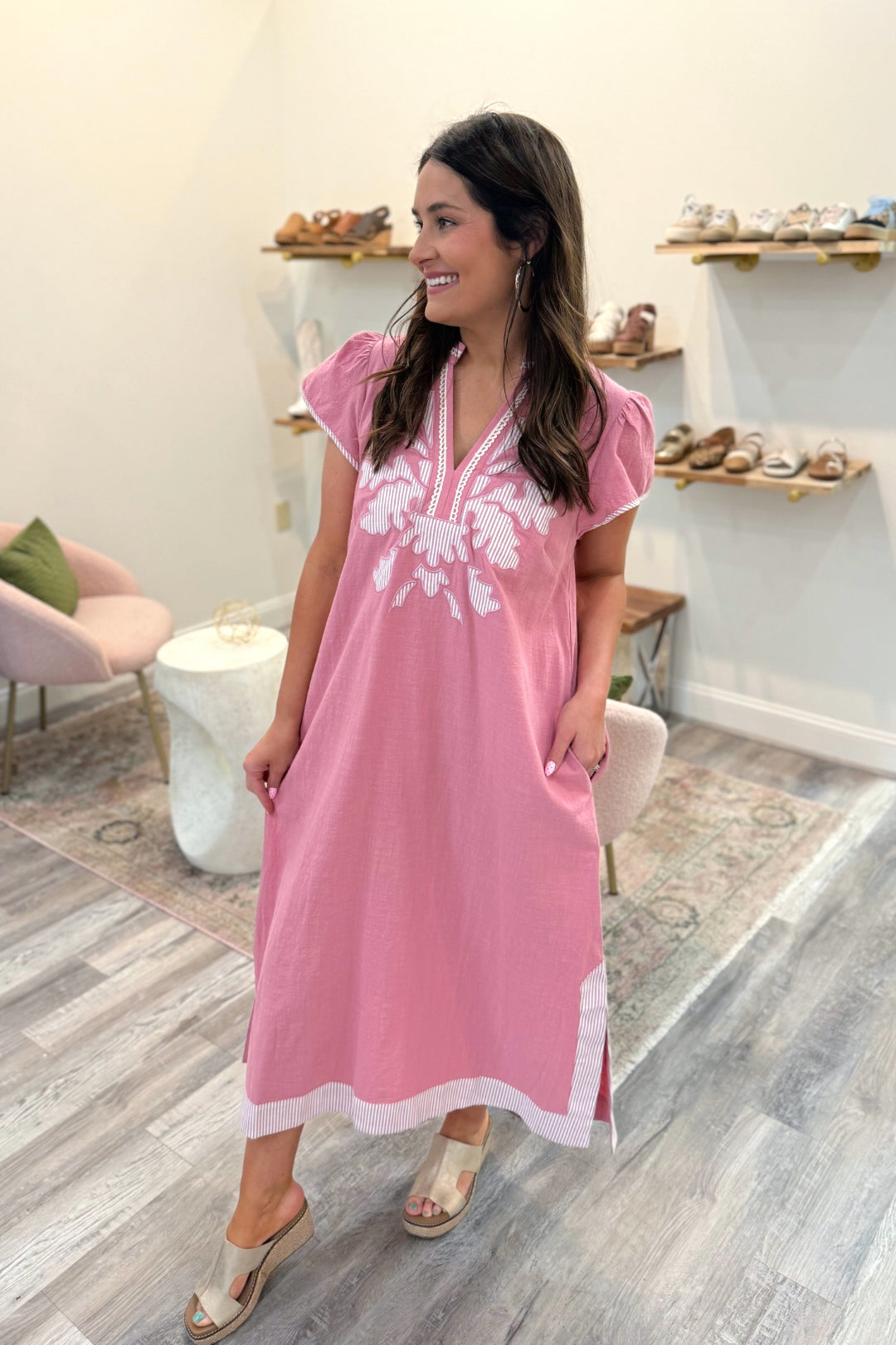 The Mauve Moment Dress