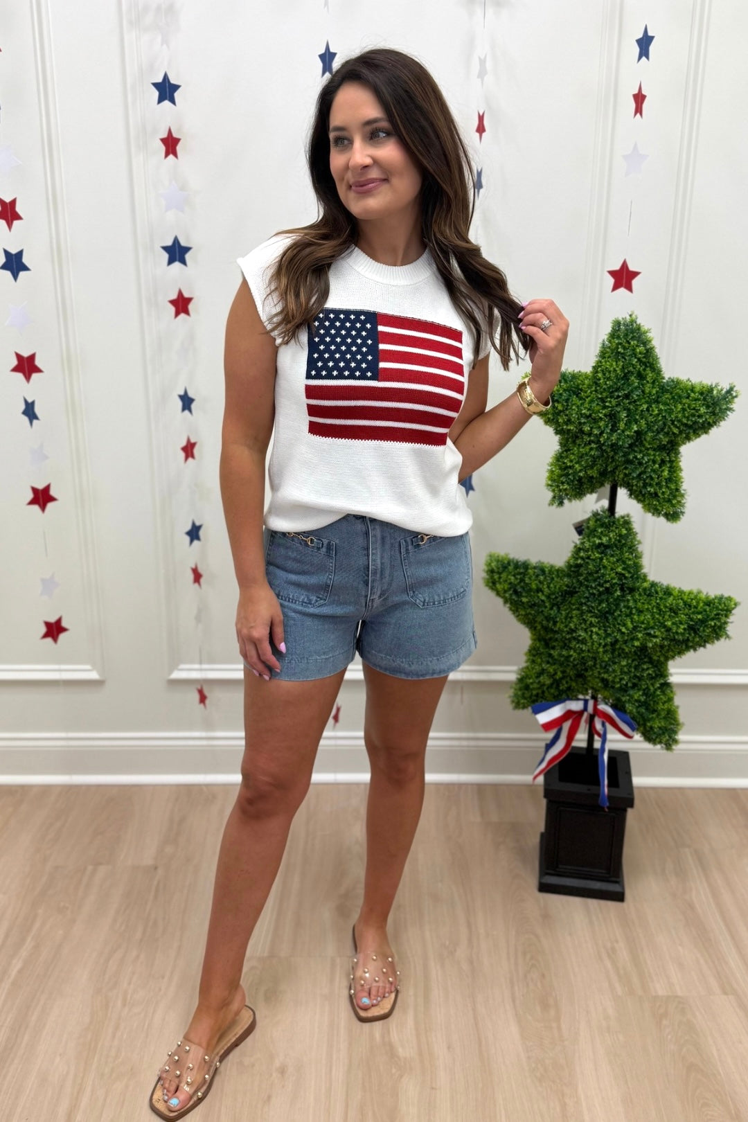 Sweet Liberty Sweater Top