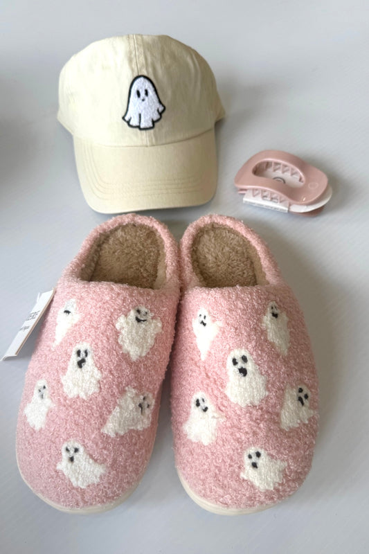 Ghosts Slide On Slippers