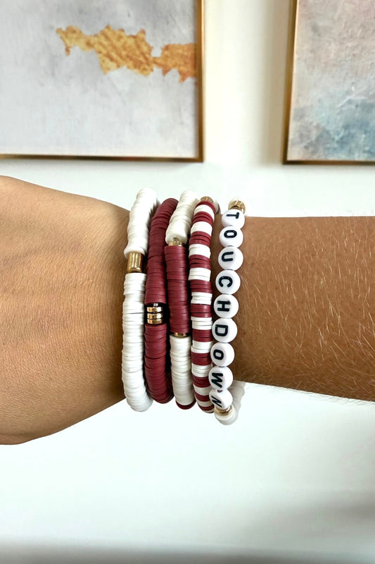 Touchdown Bracelet Stack