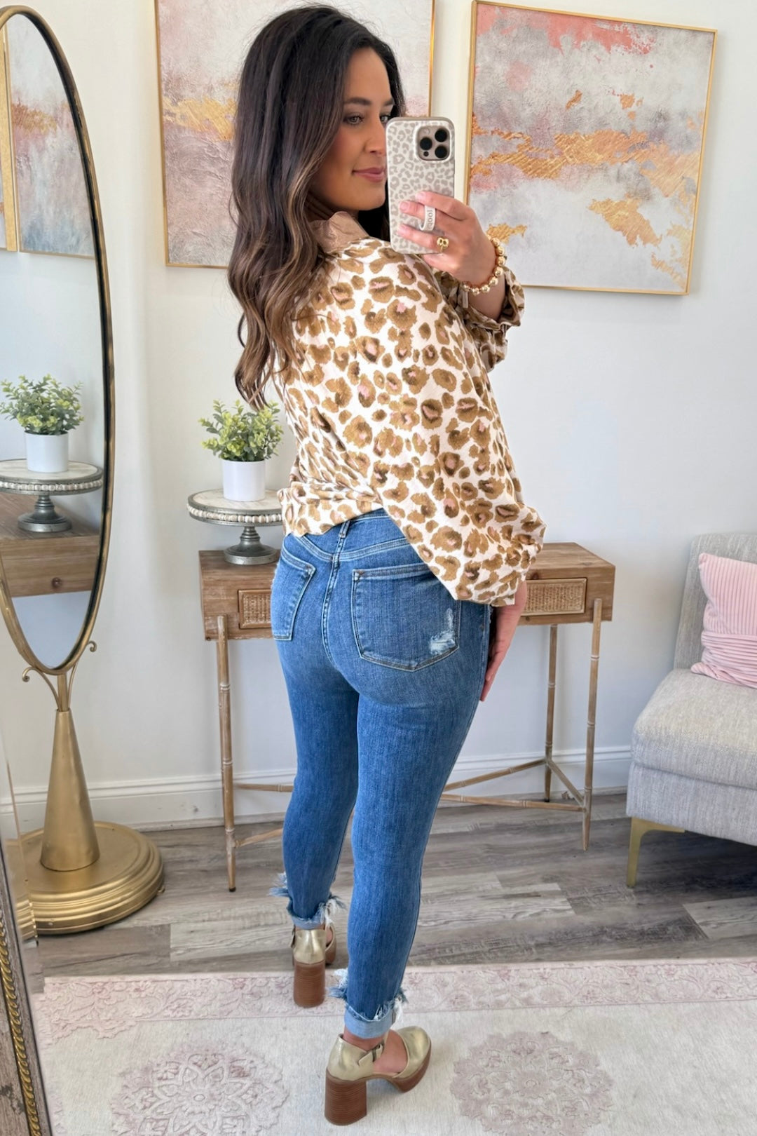 Judy Blue Shredded Edge Skinny Jeans