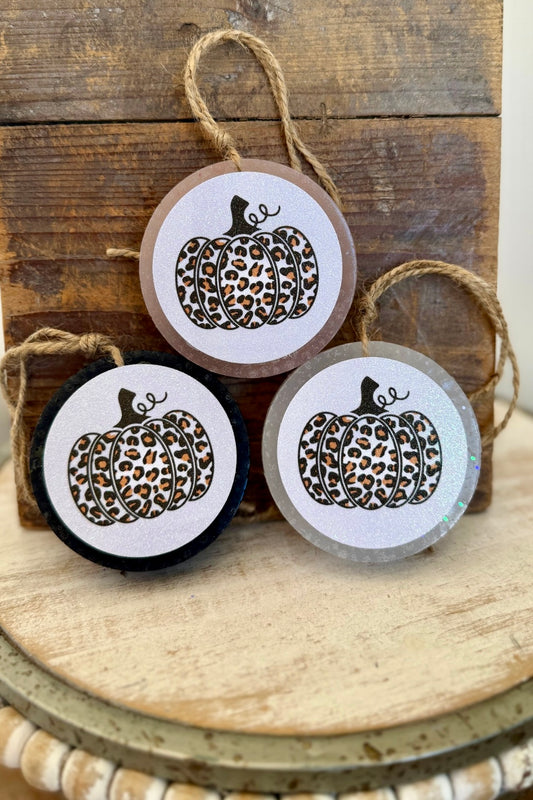 Leopard Print Pumpkin Freshie