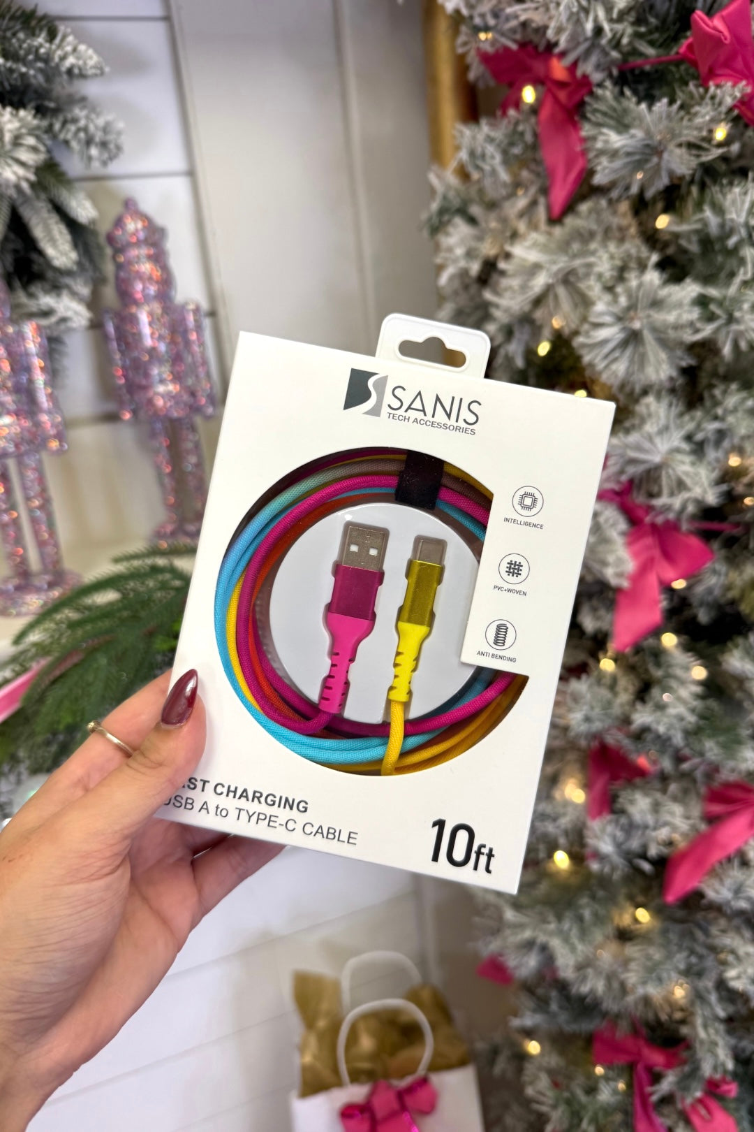 Sanis 10ft Fast Charging Cable