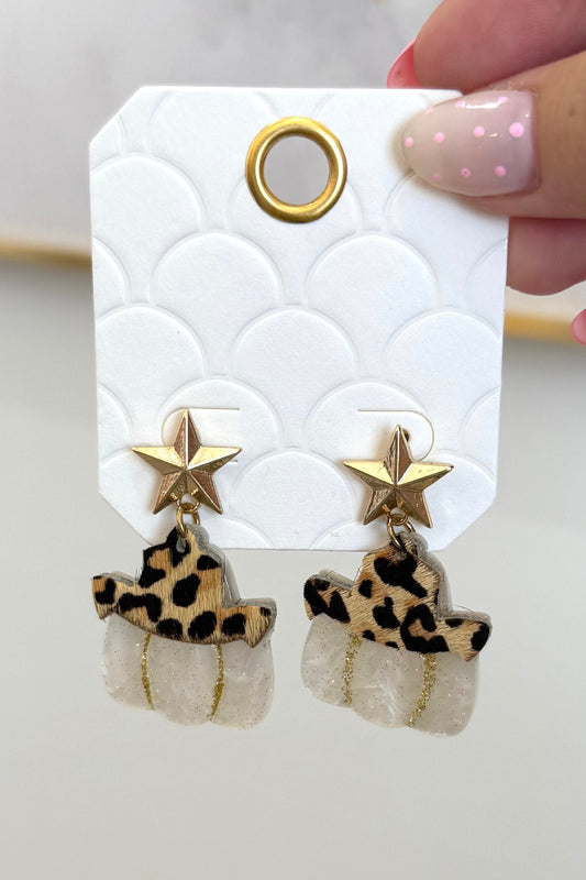 Pumpkin Rodeo Earrings