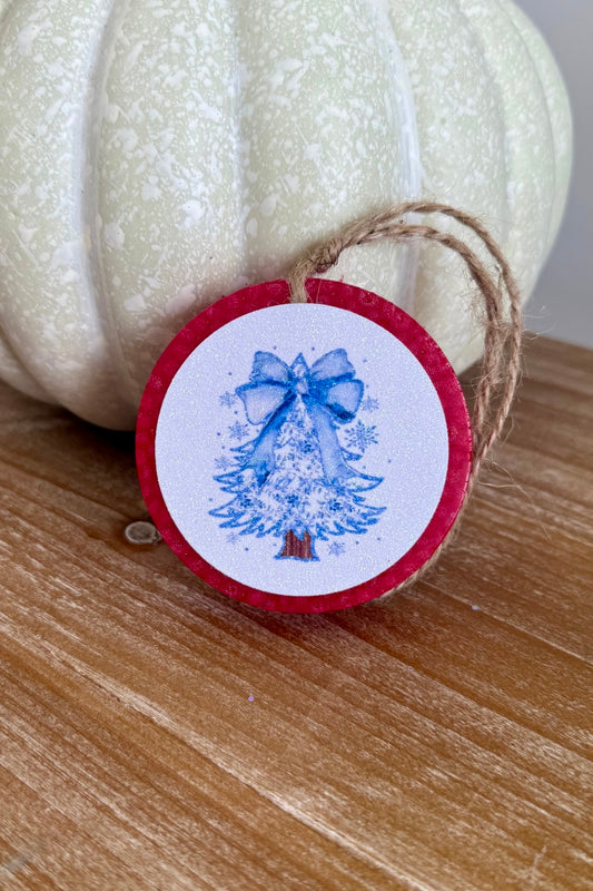 Bow & Snowflake Freshie