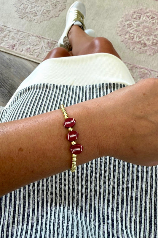 Erimish Football Bracelet