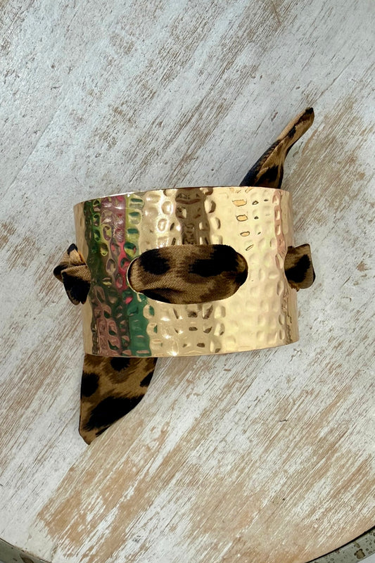 Wild Scarf Cuff Bracelet