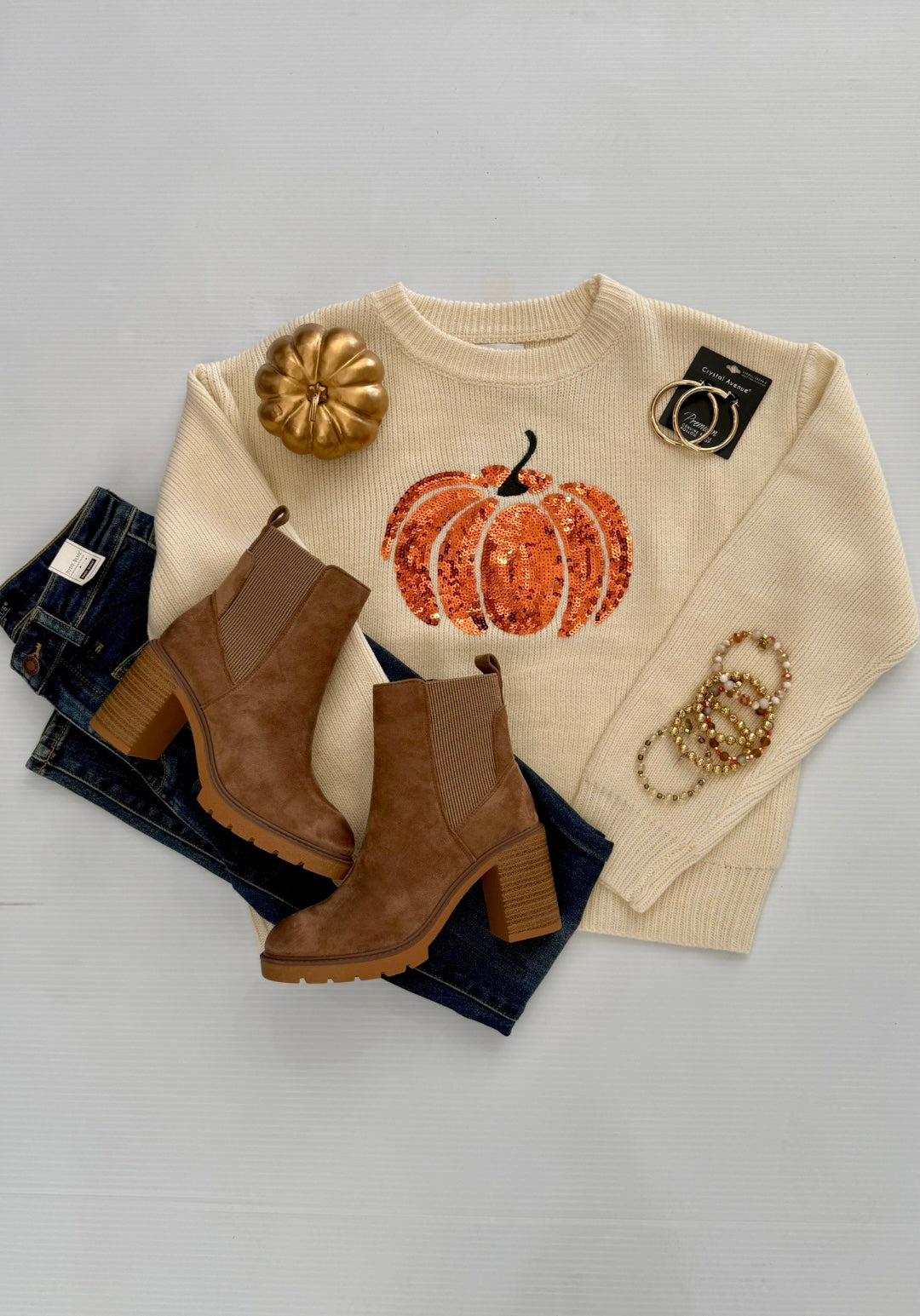 Pumpkin Gleam Sweater