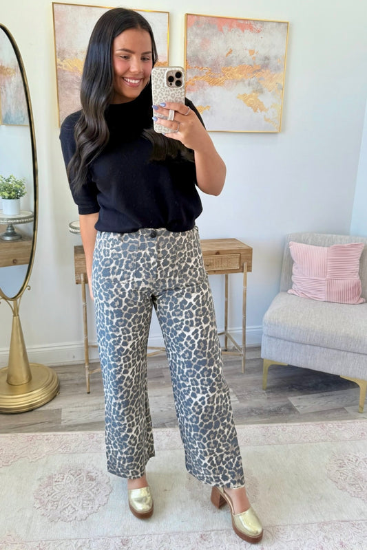 Spotted Statement Pants