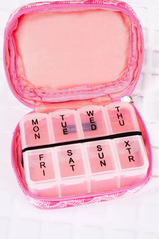 Wellness Keeper Zippered Pill & Vitamin Case